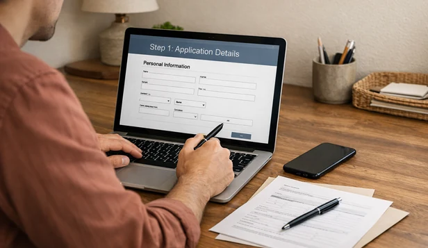 Step 1 online application